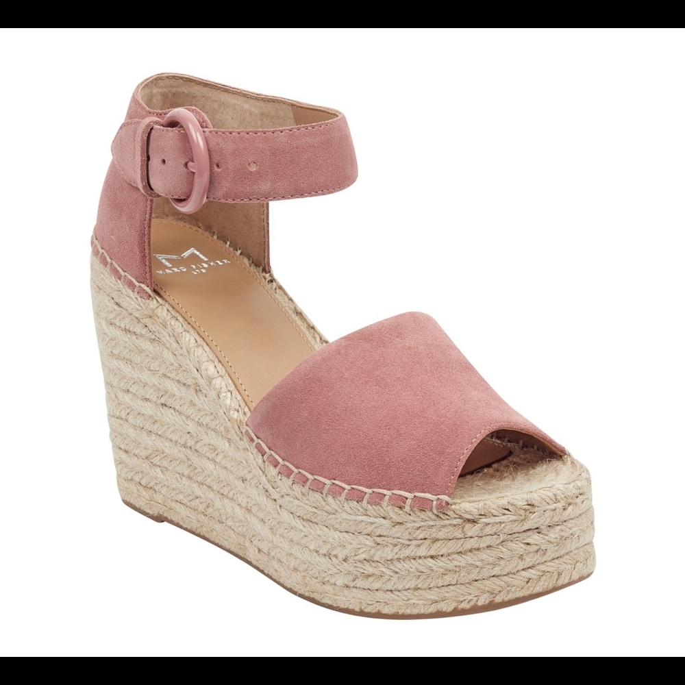 NWOT Marc Fisher Ltd Alida Espadrille Platform Wedge size 7.5